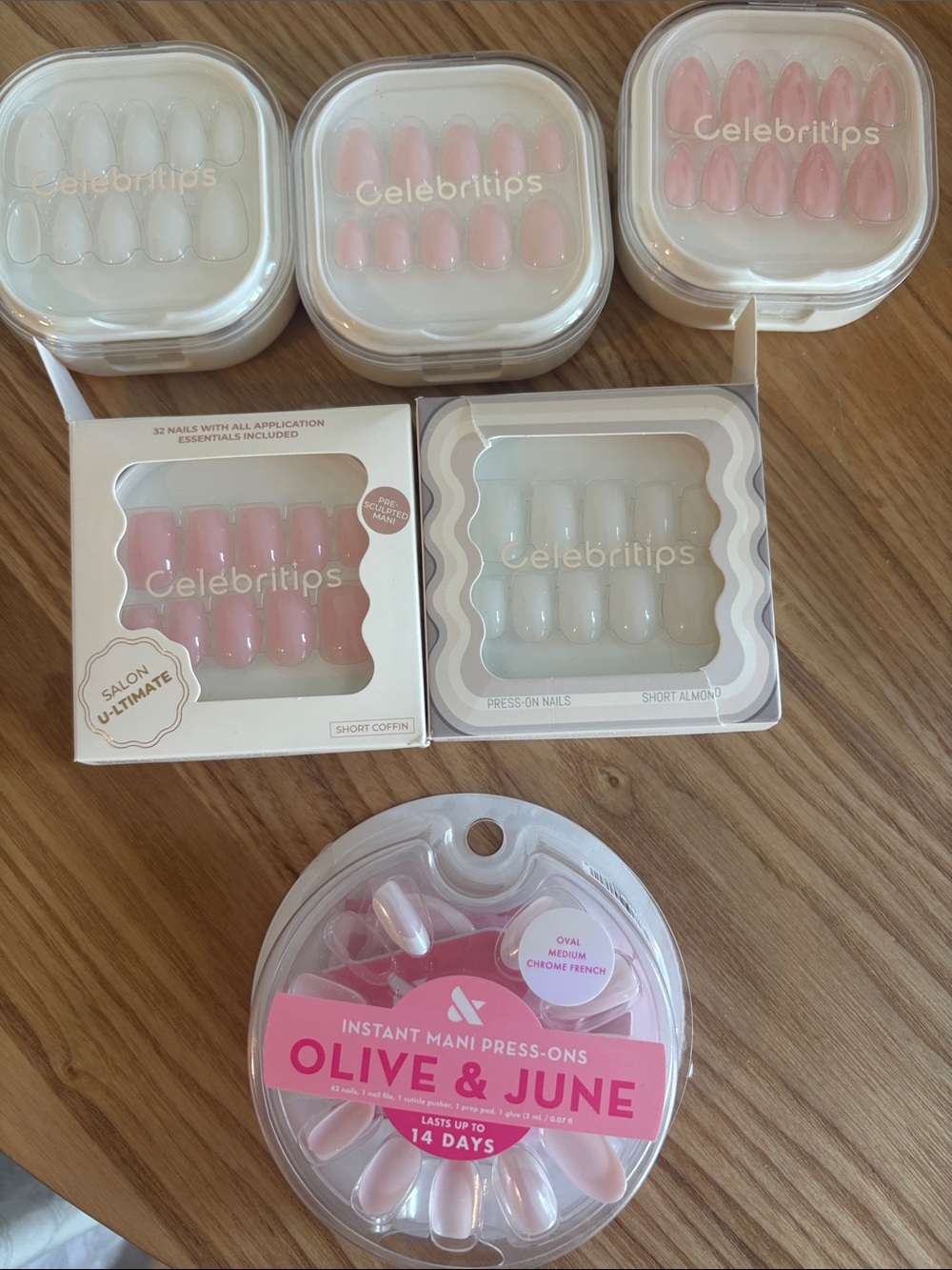 Celebritips & Olive & June Press-On Nail Sets